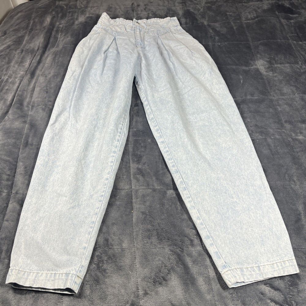 Vintage 1980's World Cherokee Staff‎ Jeans Cotton Pants Size 9 Petite High Waist